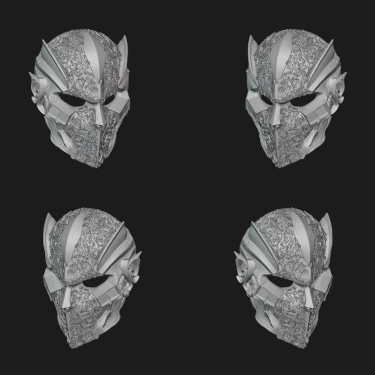 Knight Mask Stl File | Knight Mask Digital File