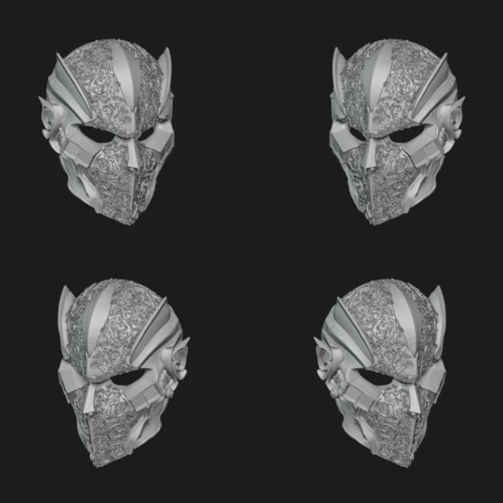 Knight Mask Stl File | Knight Mask Digital File