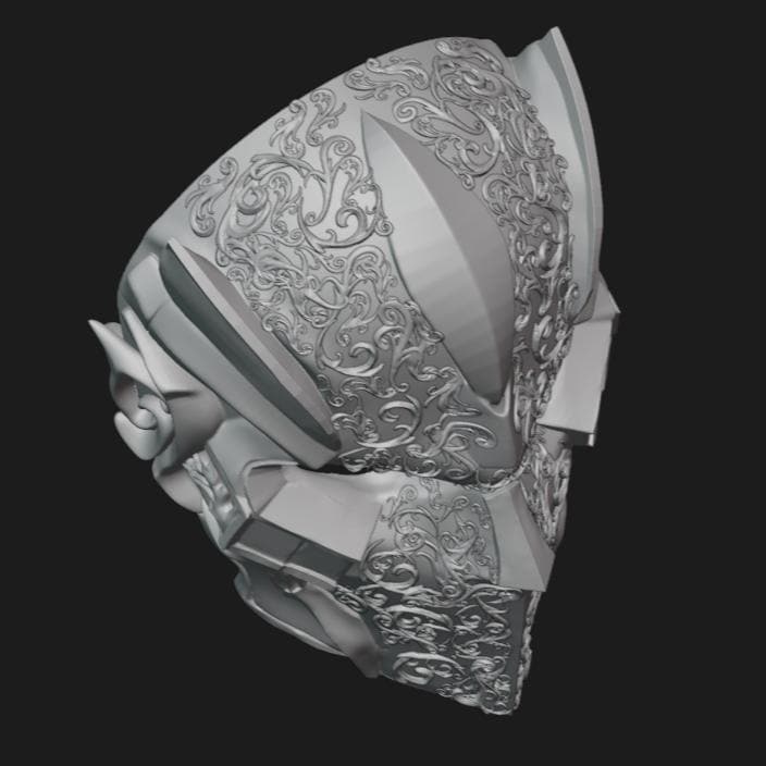 Knight Mask Stl File | Knight Mask Digital File