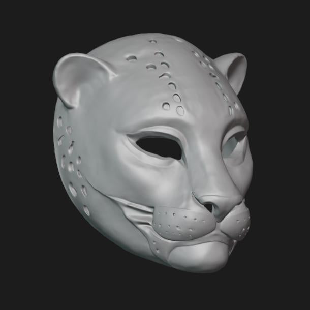 Lampart Mask Stl File | Lampart Mask Digital File