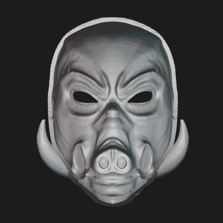 Boar Mask Stl File | Boar Mask Digital File