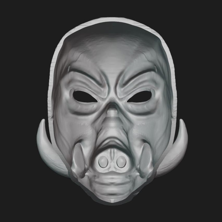 Boar Mask Stl File | Boar Mask Digital File