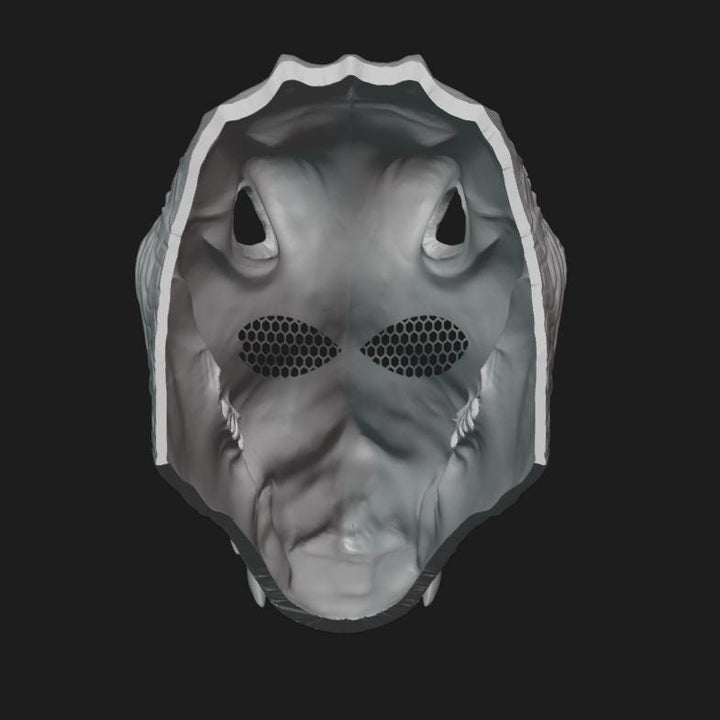 Crocodile Mask Stl File | Crocodile Mask Digital File