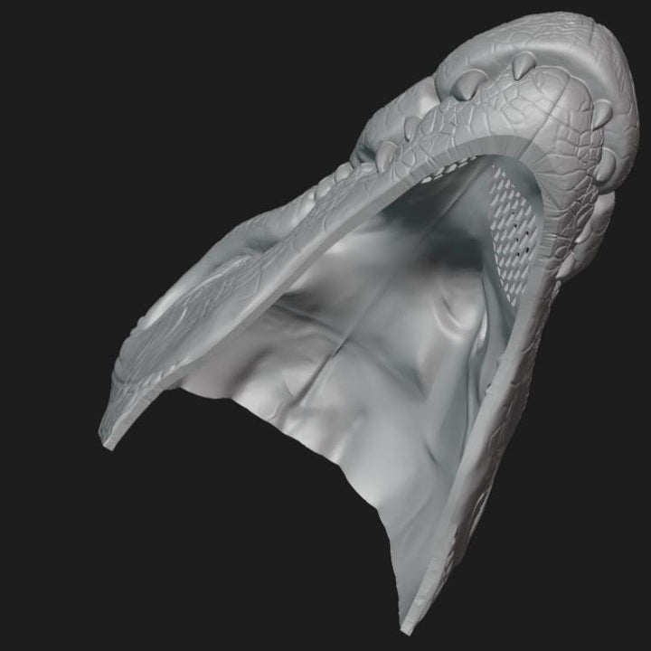 Crocodile Mask Stl File | Crocodile Mask Digital File