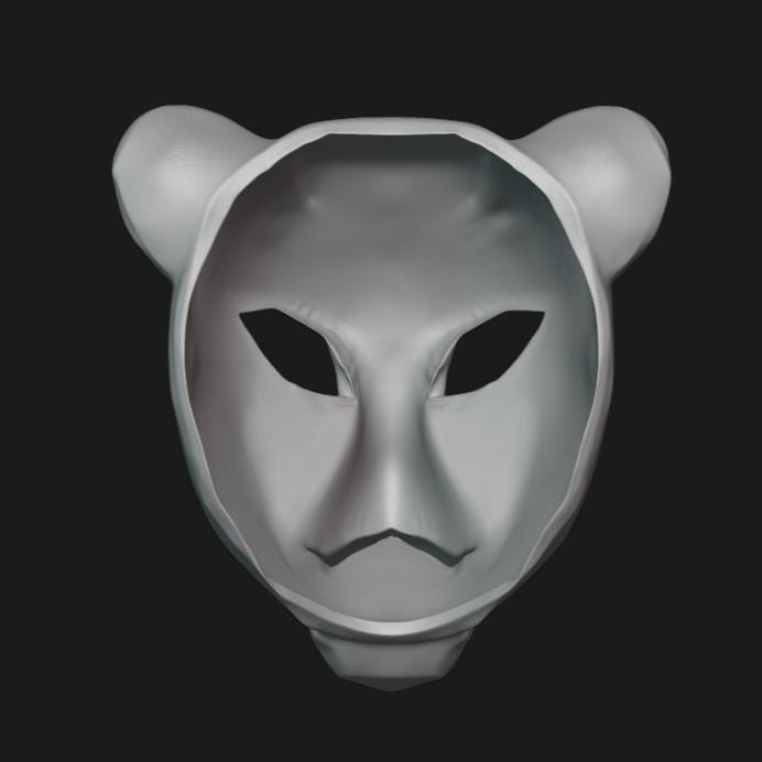 Lion Mask Stl File | Lion Mask Digital File