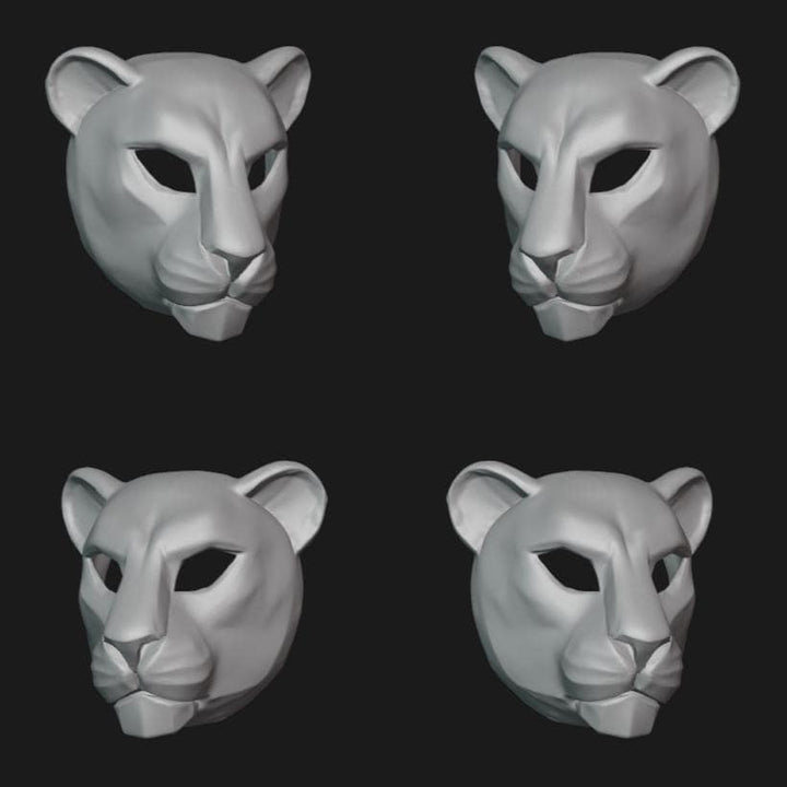 Lion Mask Stl File | Lion Mask Digital File