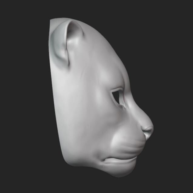 Panther Mask Stl File | Panther Mask Digital File