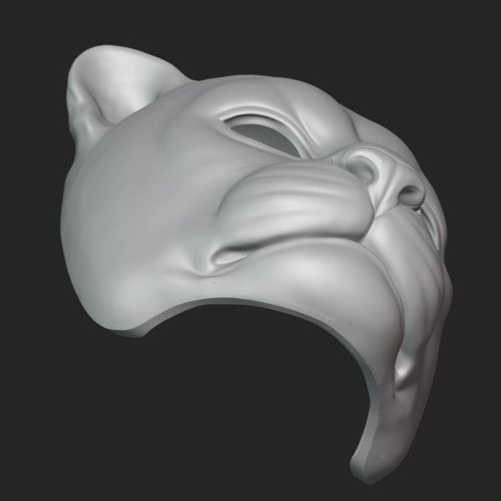 Panther Mask Stl File | Panther Mask Digital File