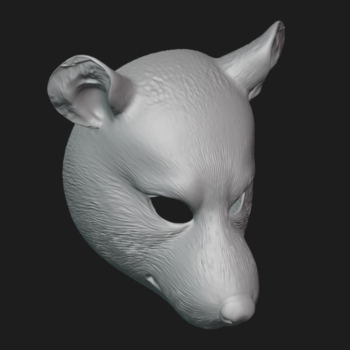 Rat Mask Stl File | Rat Mask Digital File