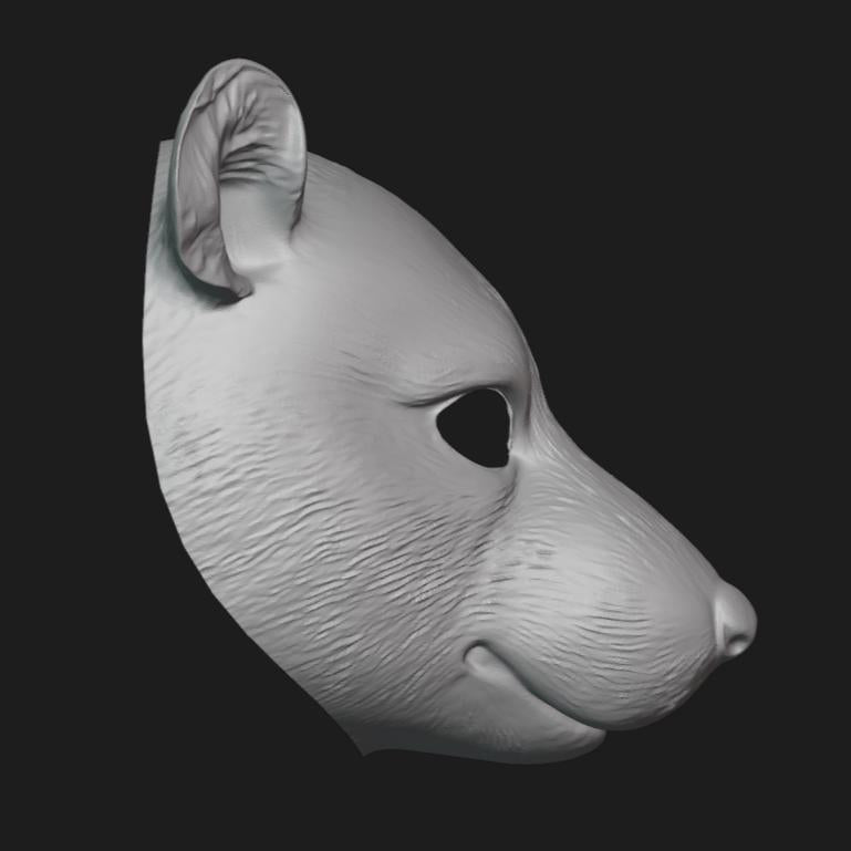 Rat Mask Stl File | Rat Mask Digital File