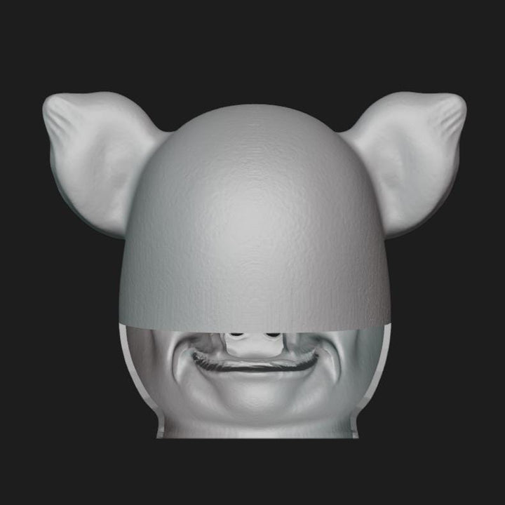 Pig Mask Stl File | Pig Mask Digital File