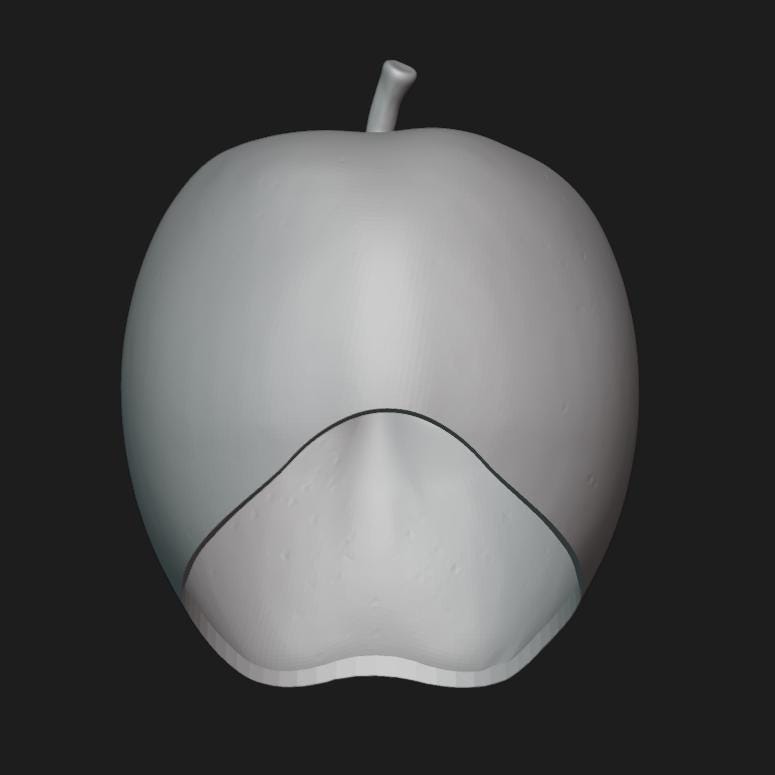 Apple Mask Stl File | Apple Mask Digital File