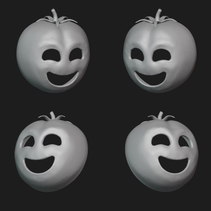 Tomato Mask Stl File | Tomato Mask Digital File