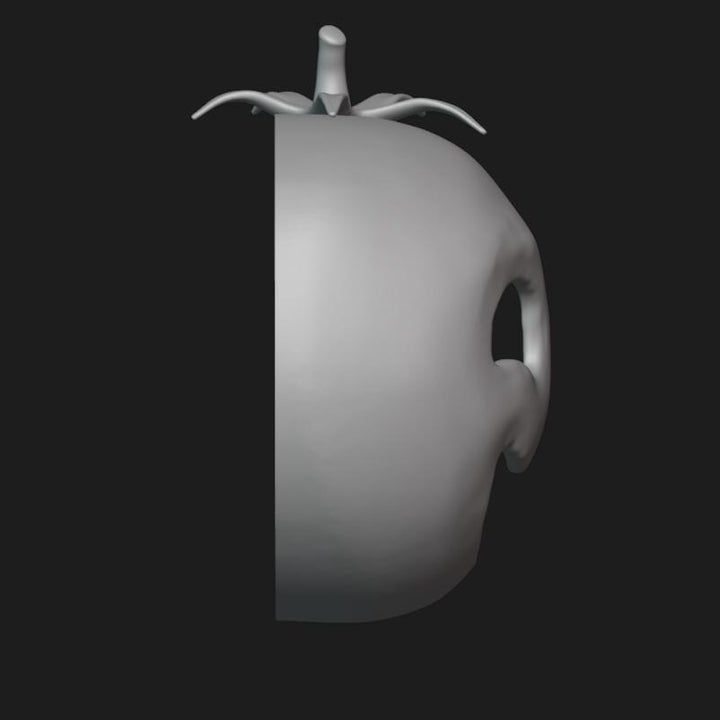 Tomato Mask Stl File | Tomato Mask Digital File