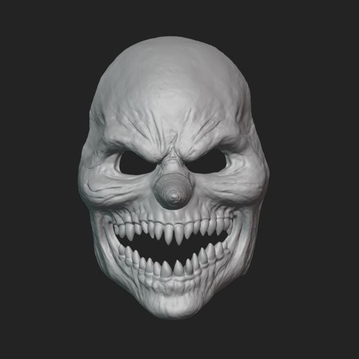 Long Nose Monster Mask Stl File | Long Nose Monster Mask Digital File