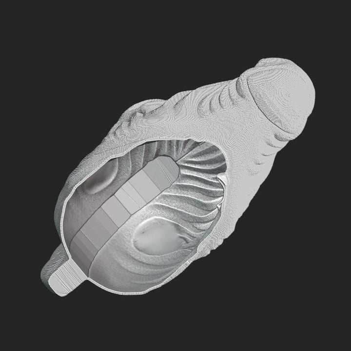 Zebra Pixel Mask Stl File | Zebra Pixel Helmet Digital File