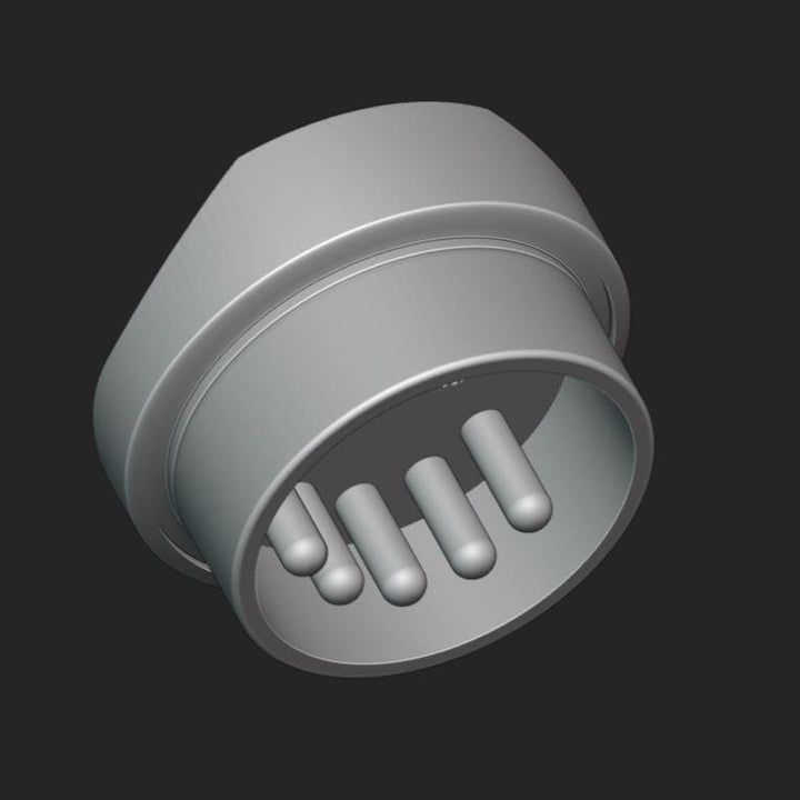 5 Din Mask Stl File | 5 Din Mask Digital File