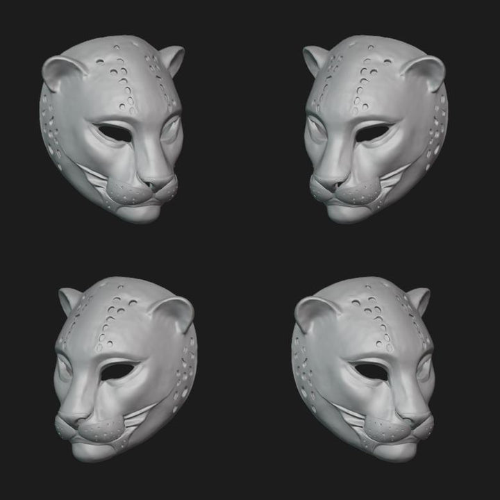 Lampart Mask Stl File | Lampart Mask Digital File