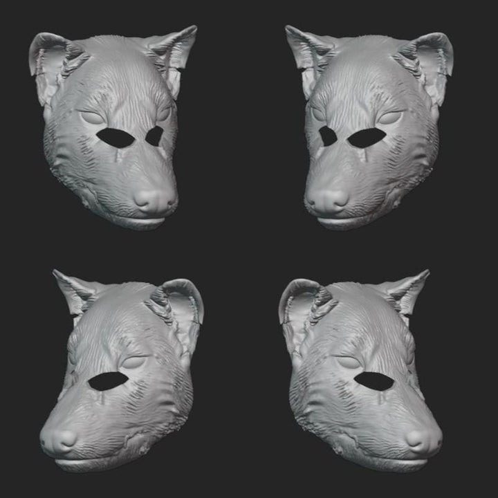 Tasmanian Tiger Mask Stl File | Tasmanian TigerMask Digital File