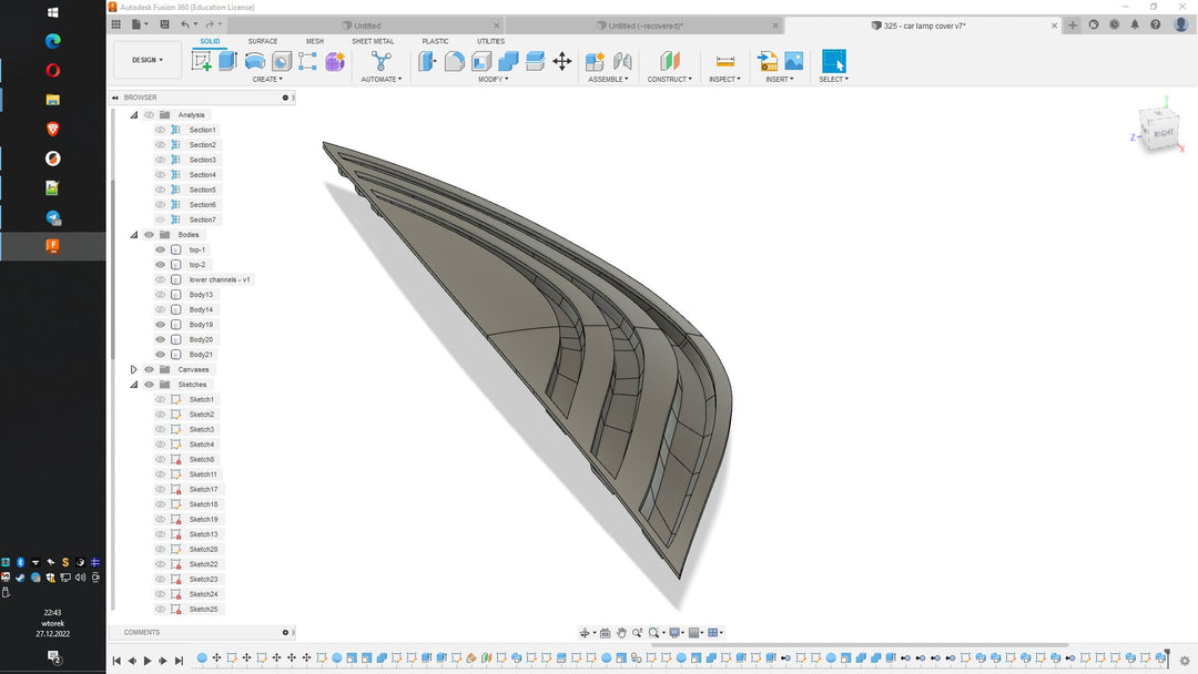 Custom Car Parts Design and 3D Printing